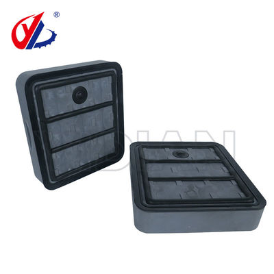 132 * 146 * 29 mm grijze duurzame Cnc-vacuümpods voor platte tafel Cnc Biesse-reserveonderdelen voor houtbewerking