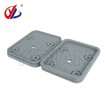 Vacuümzuigbekerdoek Vacuum Pod Rubber Plate Voor CNC-machines 140*115*17mm