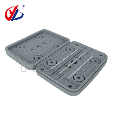 160*115*17mm Onderzuigplaat Rubber pads zonder stap voor CNC machine