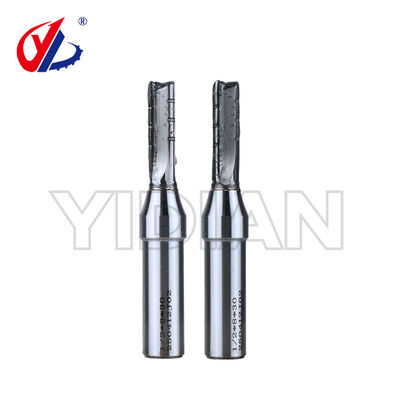 TCT Driehoekige stagged tand rechte cutter 1/2 Schank TCT 3 Flute rechte cutter