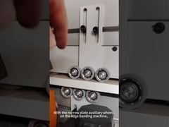 Houtbewerkingsmachine voor het banden van kanten Spareonderdelen Smalle plaat trainerwielen